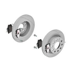 ATE Bremsesæt, skivebremser ijzjsgldb6 bagaksel fuld 253mm 10mm for SEAT VAG SKODA
