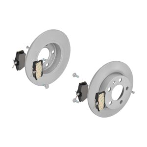 ATE Bremsesæt, skivebremser ijzjsgllb4 bagaksel fuld 230mm 9mm for PEUGEOT CITROËN SEAT VAG SKODA