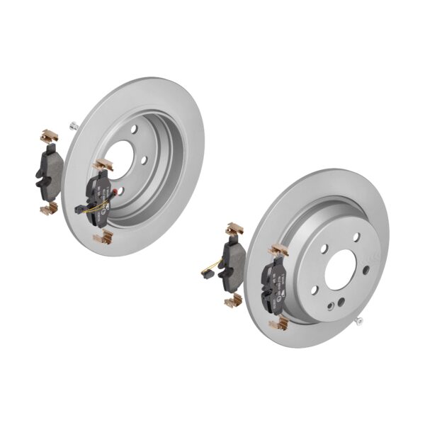 ATE Bremsesæt, skivebremser ijzjsglm54 bagaksel fuld 296mm 10mm for MERCEDES-BENZ
