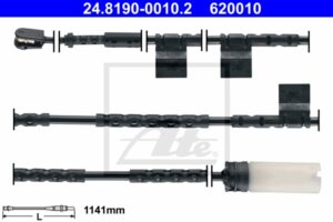 ATE Bremsesæt, skivebremser ijzjsglmh6 bagaksel fuld 259mm 10mm for MINI