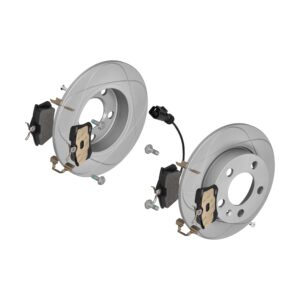 ATE Bremsesæt, skivebremser ijzjsglsb6 bagaksel fuld 230mm 9mm for VAG SKODA SEAT