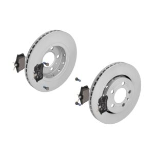 ATE Bremsesæt, skivebremser ijzjsglui5 bagaksel ventileret 256mm 22mm for VAG SEAT SKODA