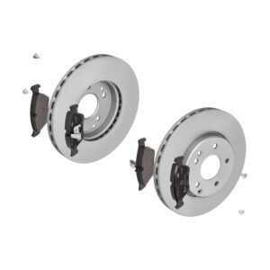 ATE Bremsesæt, skivebremser ik3ebymib0 foraksel ventileret 288mm 25mm for MERCEDES-BENZ CHRYSLER