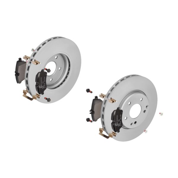 ATE Bremsesæt, skivebremser ik3ebymm76 foraksel ventileret 300mm 28mm for MERCEDES-BENZ CHRYSLER