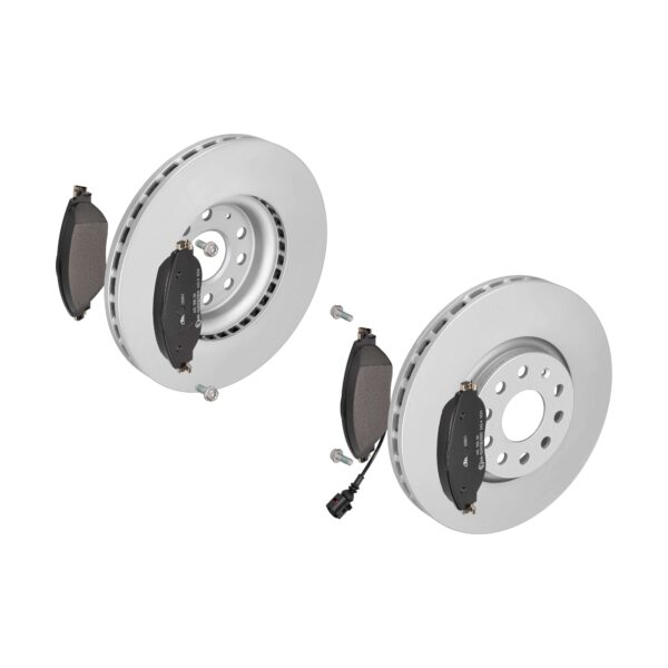 ATE Bremsesæt, skivebremser ik3ebymmq4 foraksel ventileret 314mm 30mm for SKODA SEAT VAG