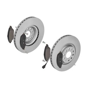 ATE Bremsesæt, skivebremser ik3ebymui3 foraksel ventileret 340mm 30mm for SEAT VAG SKODA
