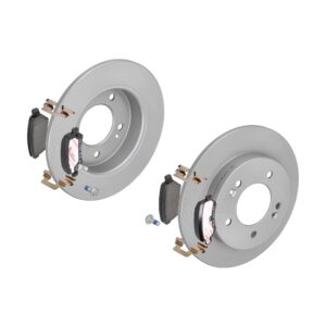 ATE Bremsesæt, skivebremser ik3ebyn5m1 bagaksel fuld 258mm 10mm for OPEL VAUXHALL CHEVROLET KIA