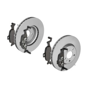 ATE Bremsesæt, skivebremser sg00000ch3 foraksel ventileret 318mm 30mm for VAG