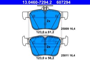 ATE Bremsesæt, skivebremser sg00000cv4 bagaksel fuld 300mm 30mm for VAG SKODA SEAT