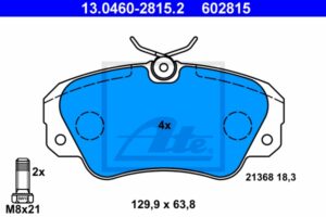 ATE Bremsesæt, skivebremser sg00000cye bagaksel fuld 286mm 12mm for OPEL VAUXHALL SAAB