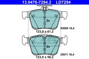 ATE Bremsesæt, skivebremser sg00000e28 foraksel fuld 300mm 12mm for VAG SKODA SEAT