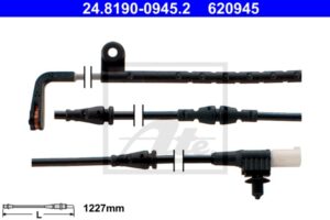 ATE Bremsesæt, skivebremser sizw2n8ig9 foraksel ventileret 337mm 20mm for LAND ROVER