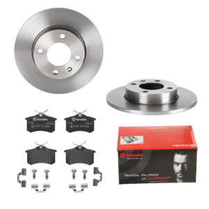 BREMBO Bremsesæt, skivebremser 142053423 foraksel fuld 239mm 10mm for PEUGEOT CITROËN FORD MG (SAIC) ROEWE (SAIC) LANCIA ZHONGHUA (BRILLIANCE) SEAT AU