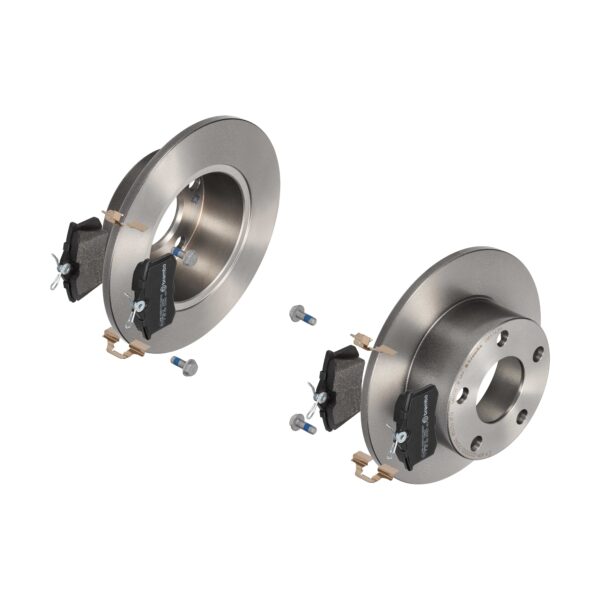 BREMBO Bremsesæt, skivebremser 142053427 bagaksel fuld 245mm 10mm for PEUGEOT CITROËN FORD ROEWE (SAIC) FIAT ZHONGHUA (BRILLIANCE) DS AUDI VW SEAT SKO