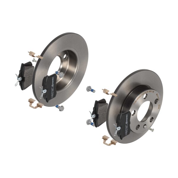 BREMBO Bremsesæt, skivebremser 142053435 bagaksel fuld 230mm 9mm for PEUGEOT CITROËN FORD MG (SAIC) ROEWE (SAIC) LANCIA ZHONGHUA (BRILLIANCE) DS SKODA