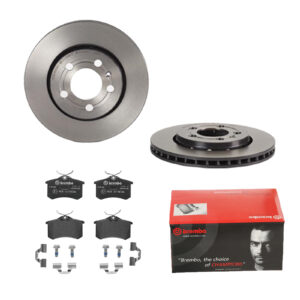 BREMBO Bremsesæt, skivebremser 142053476 bagaksel indvendig ventileret 256mm 22mm for PEUGEOT CITROËN FORD MG (SAIC) ROEWE (SAIC) LANCIA ZHONGHUA (BRI
