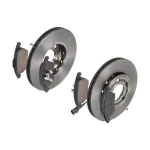 BREMBO Bremsesæt, skivebremser 142053494 foraksel indvendig ventileret 256mm 22mm for AUDI SKODA (SVW) VW (FAW) SEAT VW