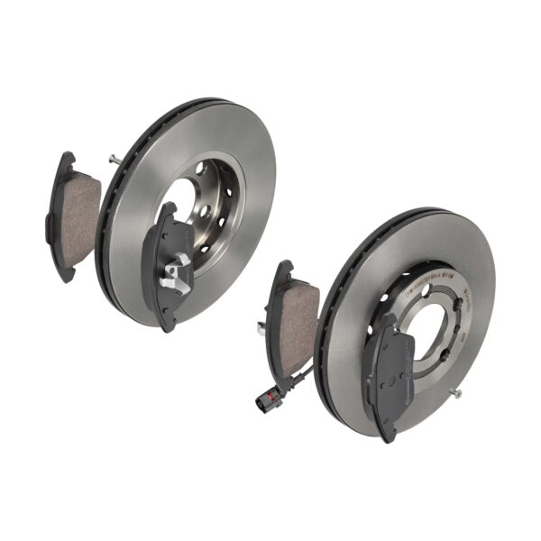 BREMBO Bremsesæt, skivebremser 142053494 foraksel indvendig ventileret 256mm 22mm for AUDI SKODA (SVW) VW (FAW) SEAT VW
