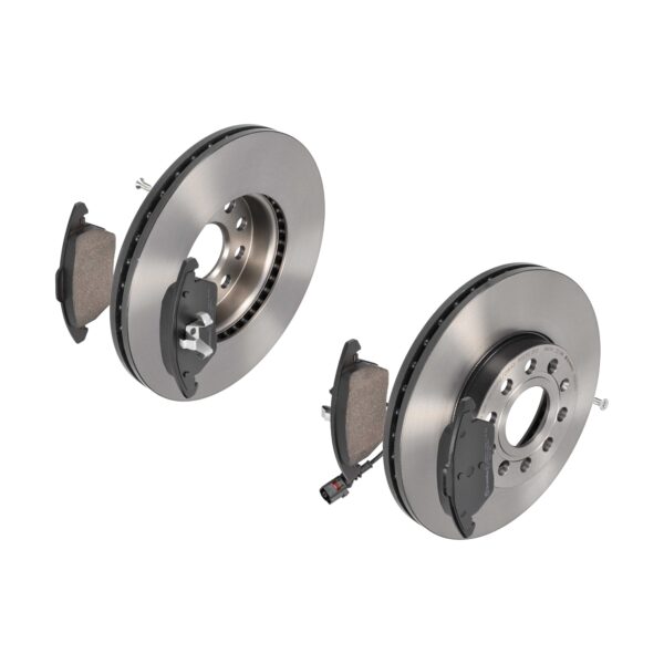 BREMBO Bremsesæt, skivebremser 142053497 foraksel indvendig ventileret 288mm 25mm for VW AUDI SEAT SKODA (SVW) VW (SVW) SKODA VW (FAW) AUDI (FAW)
