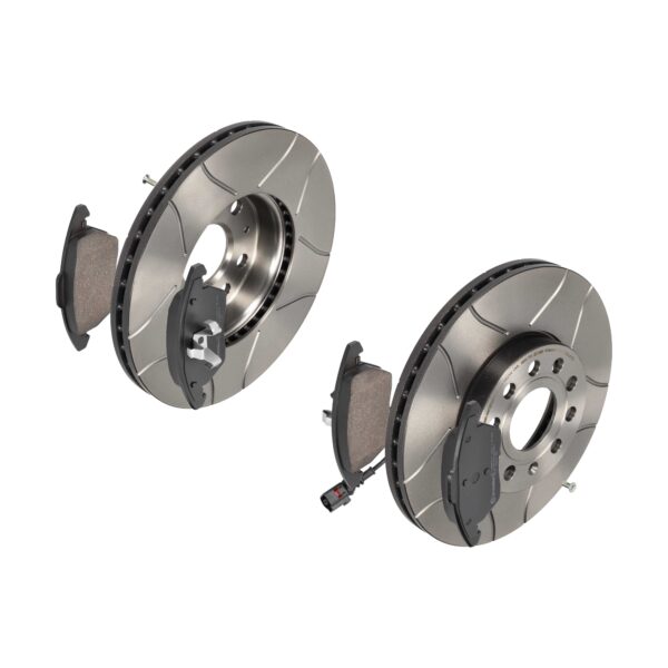 BREMBO Bremsesæt, skivebremser 142053499 foraksel lukket 288mm 25mm for AUDI VW SEAT AUDI (FAW) VW (FAW) SKODA SKODA (SVW)