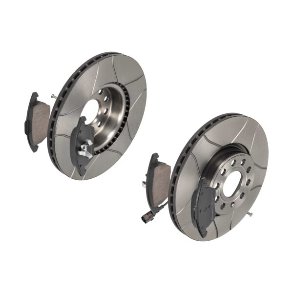 BREMBO Bremsesæt, skivebremser 142053501 foraksel indvendig ventileret 312mm 25mm for VW SEAT AUDI SKODA (SVW) VW (FAW)