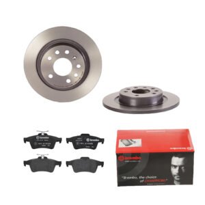 BREMBO Bremsesæt, skivebremser 142053520 bagaksel fuld 278mm 12mm for CITROËN OPEL FORD VOLVO SAAB PONTIAC VAUXHALL GENERAL MOTORS MAZDA MITSUBISHI RE