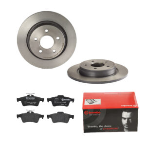 BREMBO Bremsesæt, skivebremser 142053522 bagaksel fuld 280mm 11mm for CITROËN FORD OPEL VOLVO SAAB PONTIAC GENERAL MOTORS RENAULT MAZDA JAGUAR FORD AS