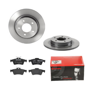 BREMBO Bremsesæt, skivebremser 142053523 bagaksel fuld 280mm 11mm for CITROËN FORD OPEL VOLVO GENERAL MOTORS PONTIAC SAAB MAZDA JAGUAR MAZDA (CHANGAN)