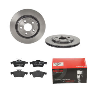 BREMBO Bremsesæt, skivebremser 142053531 bagaksel indvendig ventileret 288mm 20mm for CITROËN FORD OPEL VOLVO SAAB PONTIAC GENERAL MOTORS JAGUAR MAZDA