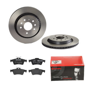 BREMBO Bremsesæt, skivebremser 142053533 bagaksel indvendig ventileret 292mm 20mm for CITROËN OPEL FORD VOLVO SAAB PONTIAC FIAT VAUXHALL GENERAL MOTOR