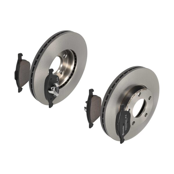 BREMBO Bremsesæt, skivebremser 142053563 foraksel indvendig ventileret 278mm 25mm for FORD FORD (CHANGAN) VOLVO MAZDA NISSAN MAZDA (CHANGAN) MITSUBISH
