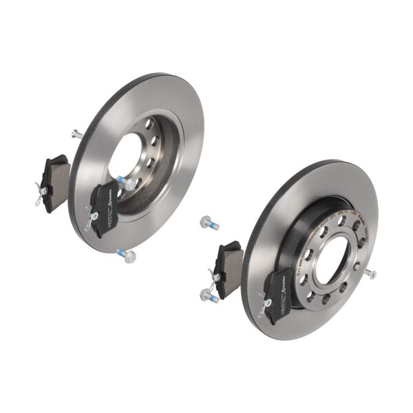 BREMBO Bremsesæt, skivebremser 142053597 bagaksel fuld 255mm 12mm for PEUGEOT ROEWE (SAIC) VW CITROËN SKODA AUDI (FAW) SEAT AUDI EUROPESTAR RENAULT NI