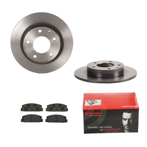BREMBO Bremsesæt, skivebremser 142053608 bagaksel fuld 261mm 10mm for FORD MAZDA FAW