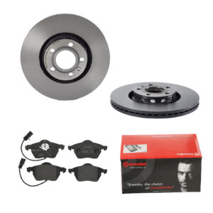 BREMBO Bremsesæt, skivebremser 142053617 foraksel indvendig ventileret 312mm 25mm for AUDI SKODA SEAT VW AUDI (FAW)