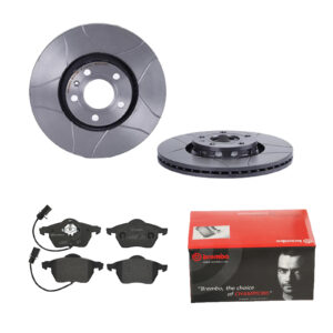 BREMBO Bremsesæt, skivebremser 142053618 foraksel lukket 312mm 25mm for AUDI SKODA SEAT VW AUDI (FAW)