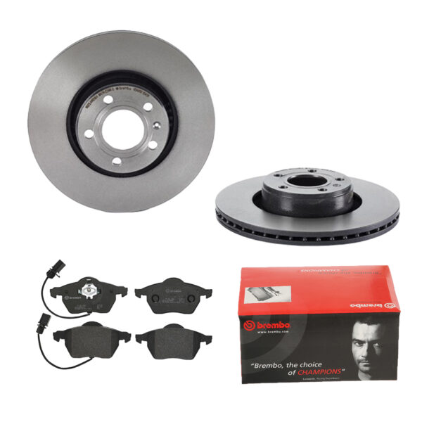 BREMBO Bremsesæt, skivebremser 142053622 foraksel indvendig ventileret 314mm 25mm for AUDI VW SEAT AUDI (FAW) SKODA