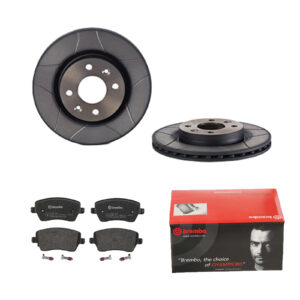 BREMBO Bremsesæt, skivebremser 142053631 foraksel lukket 259mm 20mm for MERCEDES-BENZ NISSAN RENAULT DACIA LADA