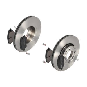 BREMBO Bremsesæt, skivebremser 142053635 foraksel indvendig ventileret 260mm 22mm for MERCEDES-BENZ NISSAN RENAULT LADA DACIA