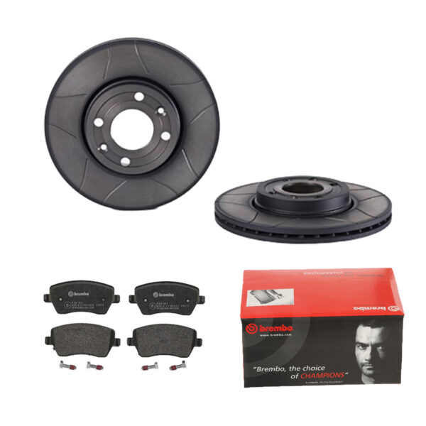 BREMBO Bremsesæt, skivebremser 142053637 foraksel lukket 260mm 22mm for MERCEDES-BENZ NISSAN RENAULT DACIA LADA