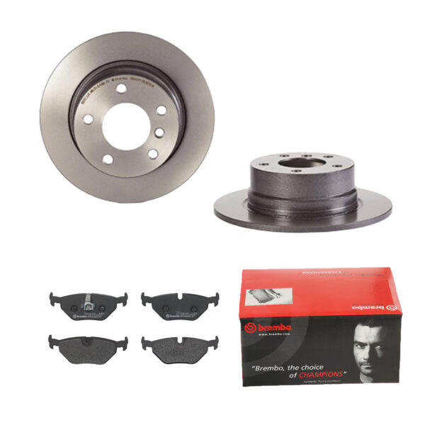 BREMBO Bremsesæt, skivebremser 142053643 bagaksel fuld 280mm 10mm for ROVER BMW MG ROEWE (SAIC)