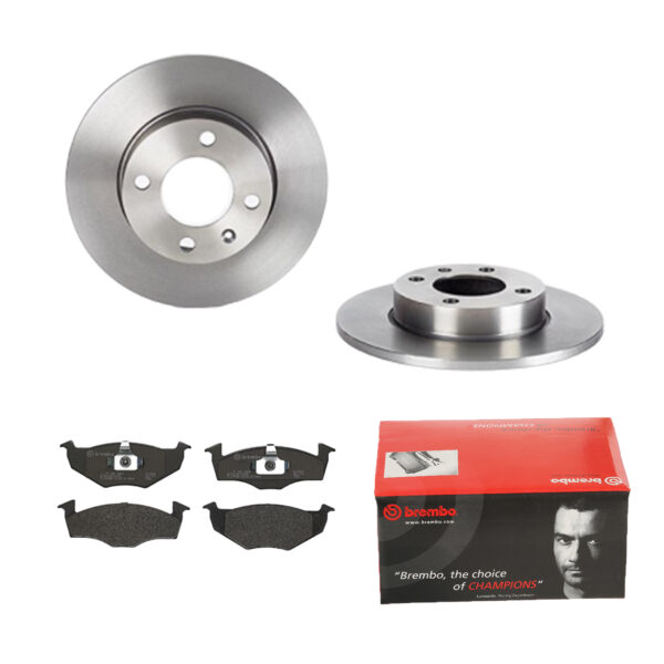 BREMBO Bremsesæt, skivebremser 142053653 foraksel fuld 239mm 10mm for SEAT AUDI VW