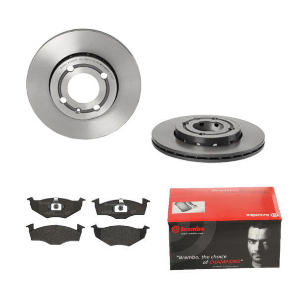 BREMBO Bremsesæt, skivebremser 142053655 foraksel indvendig ventileret 239mm 18mm for VW AUDI
