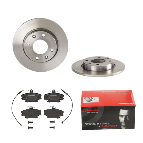 BREMBO Bremsesæt, skivebremser 142053665 foraksel fuld 247mm 10mm for CITROËN PEUGEOT RENAULT LIFAN DACIA ALPINE