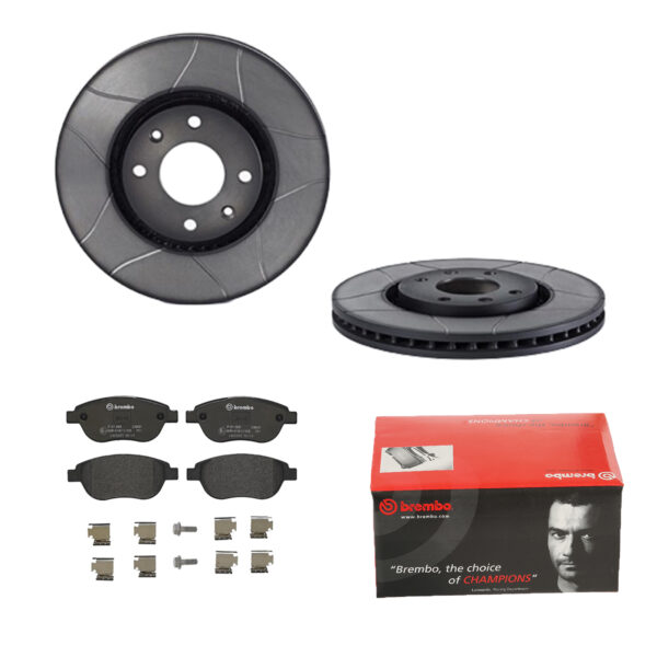 BREMBO Bremsesæt, skivebremser 142053701 foraksel lukket 283mm 26mm for PEUGEOT CITROËN OPEL GEELY CITROËN (DF-PSA) DONGFENG FENGXING
