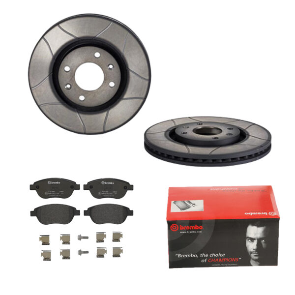 BREMBO Bremsesæt, skivebremser 142053703 foraksel lukket 283mm 26mm for CITROËN DS PEUGEOT GEELY CITROËN (DF-PSA) OPEL FENGXING TOYOTA DONGFENG