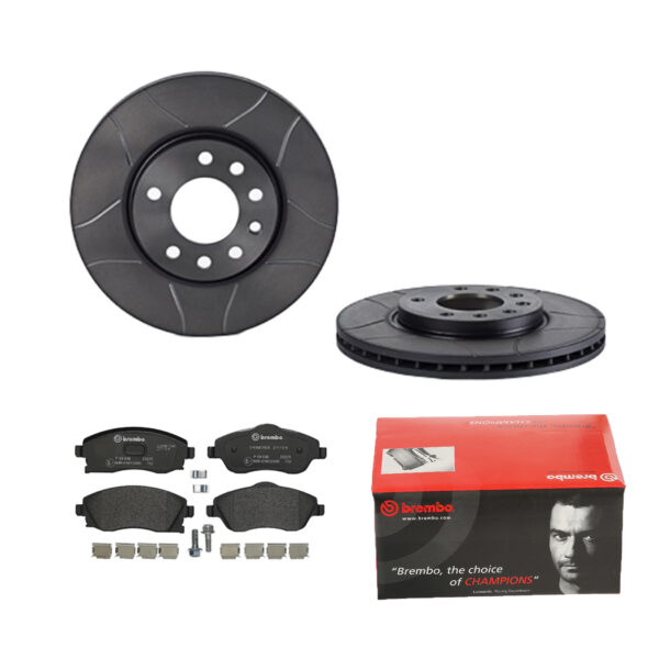 BREMBO Bremsesæt, skivebremser 142053706 foraksel lukket 280mm 25mm for OPEL VAUXHALL GENERAL MOTORS
