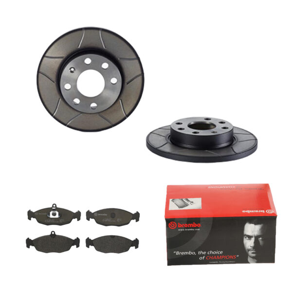 BREMBO Bremsesæt, skivebremser 142053714 foraksel fuld 236mm 12mm for OPEL DAEWOO VAUXHALL BEDFORD BUICK (SGM) GENERAL MOTORS JAGUAR CHEVROLET