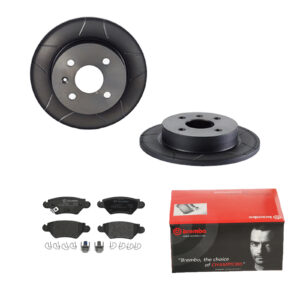 BREMBO Bremsesæt, skivebremser 142053716 bagaksel lukket 240mm 10mm for OPEL VAUXHALL CHEVROLET