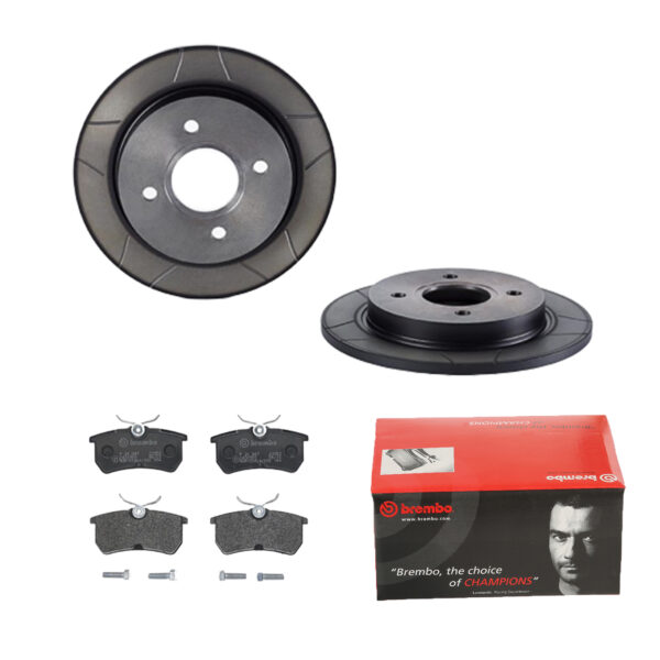 BREMBO Bremsesæt, skivebremser 142053733 bagaksel fuld 253mm 10mm for FORD FORD USA