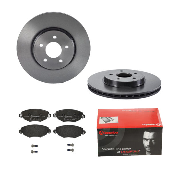 BREMBO Bremsesæt, skivebremser 142053736 foraksel indvendig ventileret 300mm 24mm for FORD JAGUAR